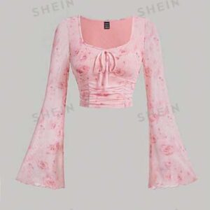 Stylish Crop Top - Ribbed Cotton