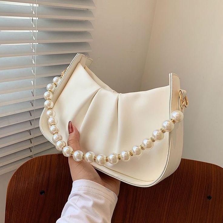 Trendy Mini Shoulder Bag - PU leather